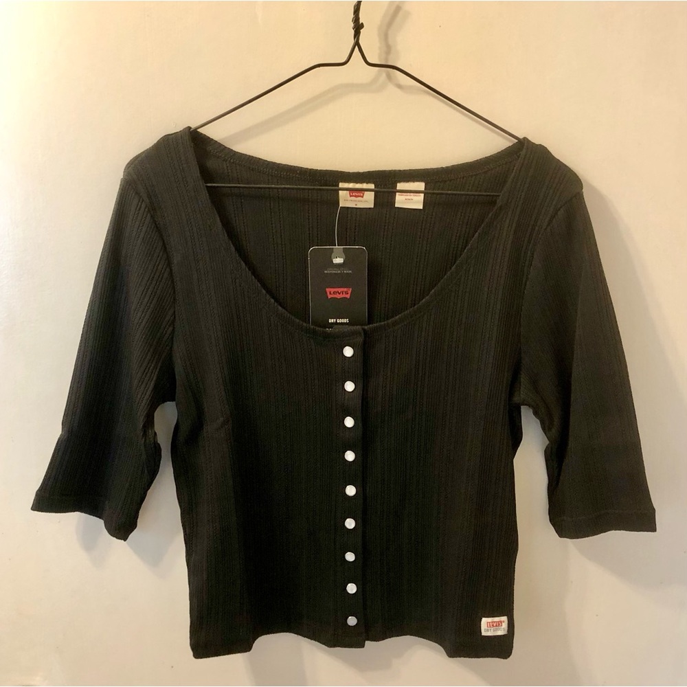 Levi’s Dry Goods Pointelle Top - Picture 5 of 9